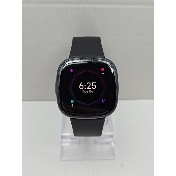 Fitbit Sense 2 FB521 Smartwatch Tested Works Heart Rate SpO2 Sleep - No Charger - Picture 2 of 11